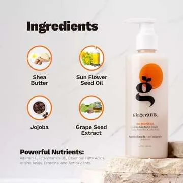 Ginger Milk Leave-In Conditioner For Oily Hair | BE HONEST