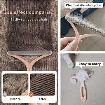 Eco-Friendly Pet Hair Remover and Lint Cleaner Pro Tool