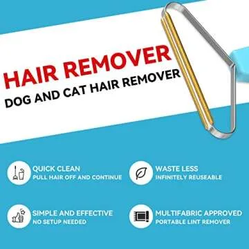 Eco-Friendly Pet Hair Remover and Lint Cleaner Pro Tool