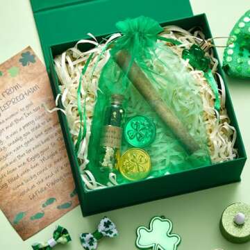 Fullhawl St. Patrick's Day Leprechaun Trap Kit for Joyful Festivities