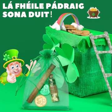 St. Patrick's Day Leprechaun Trap Kit for Joyful Celebrations