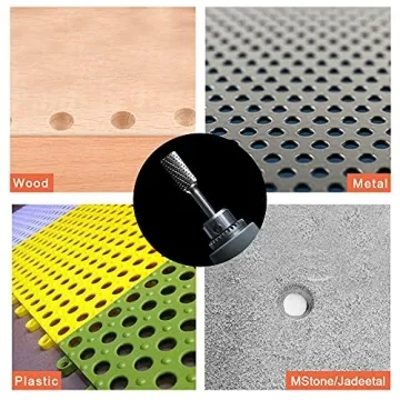 YUFUTOL 10pc Carbide Burr Set for All Metalworking Needs