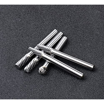 YUFUTOL 10pc Carbide Burr Set for All Metalworking Needs