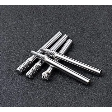 YUFUTOL 10pc Carbide Burr Set for All Metalworking Needs