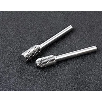 YUFUTOL 10pc Carbide Burr Set for All Metalworking Needs