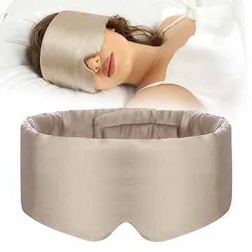 SECZIPE Mulberry Silk Sleep Mask for Perfect Comfort
