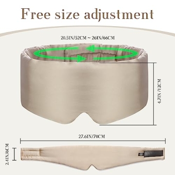 SECZIPE Mulberry Silk Sleep Mask for Perfect Comfort