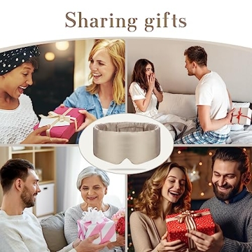 SECZIPE Mulberry Silk Sleep Mask for Perfect Comfort