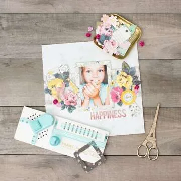 We R Memory Keepers. Frame Punch Board, Create Paper Frames, 2 inches to 12 Inches, Perfect Tool for Scrapbooking, Arts and Crafts and Other Projects