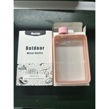 MoChic Flat Water Bottle Portable Travel Flask BPA Free