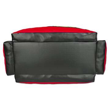 Lightning X MB50 Breathing & Trauma Stocked Gear Bag w/Fill Kit for First Responder EMT - Red