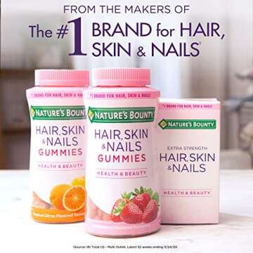Nature's Bounty Biotin Gummies for Healthy Beauty
