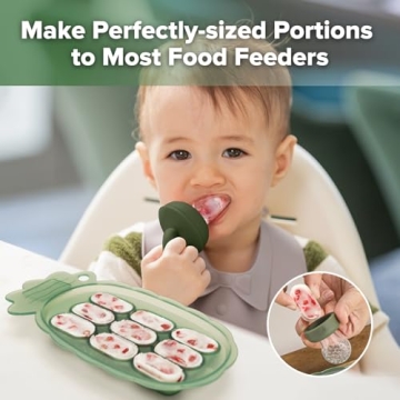 Haakaa Silicone Nibble Freezer Tray for Baby Food Prep