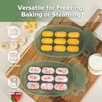Haakaa Silicone Nibble Freezer Tray for Baby Food Prep