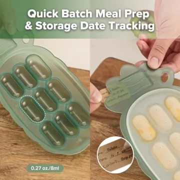 Haakaa Silicone Nibble Freezer Tray for Baby Food Prep