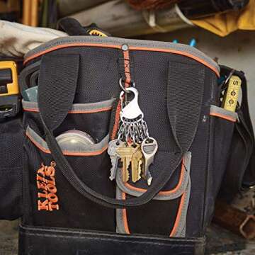 Nite Ize KeyRack Locker Steel S-Biner - Heavy-Duty Carabiner Clip for Keys - Small S-Biner MicroLocks for Key Holders - Stainless Steel Keychain Accessories & Organizers