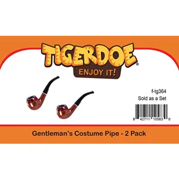 Gentleman’s Pipe 2 Pack for Halloween and Costume Fun