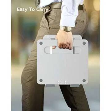 Nulaxy Laptop Stand Ergonomic Adjustable for Laptops