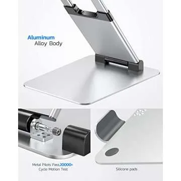 Nulaxy Laptop Stand Ergonomic Adjustable for Laptops