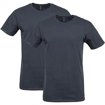 Gildan Softstyle Cotton T-Shirt G64000 Black 2-Pack Small - Premium Comfort