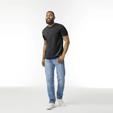 Gildan G64000 Black T-Shirt 2-Pack Small - Soft Cotton