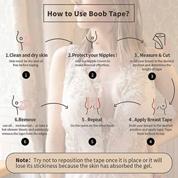 Okela Boob Tape for Large Breasts Instant Lift Hypoallergenic