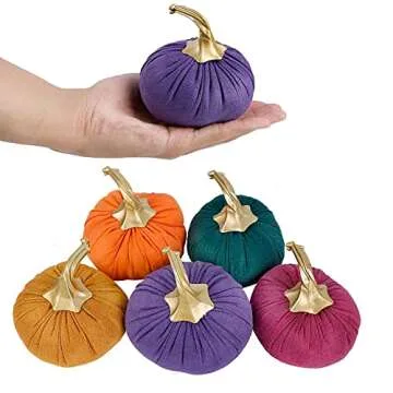 Winemana 10-Piece Thanksgiving Pumpkin Set for Home Decor
