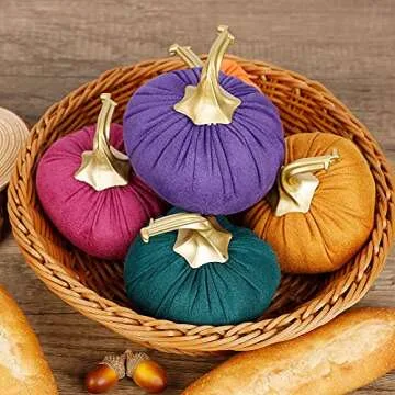 Winemana 10-Piece Thanksgiving Pumpkin Set for Home Decor