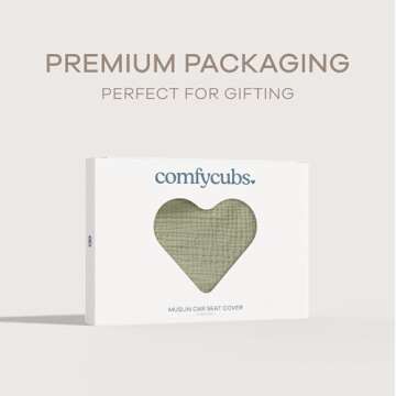 Comfy Cubs Soft Baby Car Seat Cover - Sun & Bug Protection