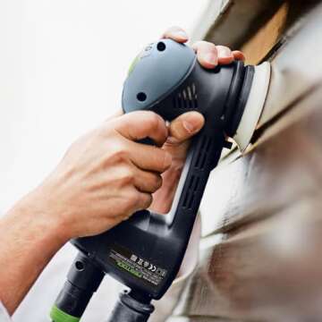 Festool 499081 Rubin 2 P120 Grit RO 90 3-1/2-Inch (90mm) Diameter Abrasive Sanding Discs, 50-Pack