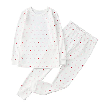 Owlivia 100% Organic Cotton Baby Long Sleeve Pajama Sets for Toddler Boy Girl Sleepwear