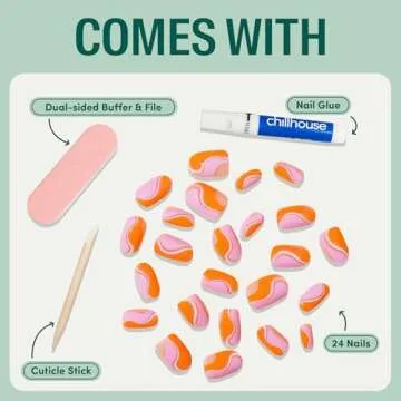 Chillhouse Chill Tips Press On Nails Kit - Babs on the Beach