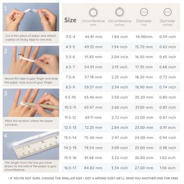 ThunderFit Women’s Silicone Engagement Rings, 5.5mm Wide, 2mm Thick, Wedding Rubber Bands, Variety Multipack 1-7