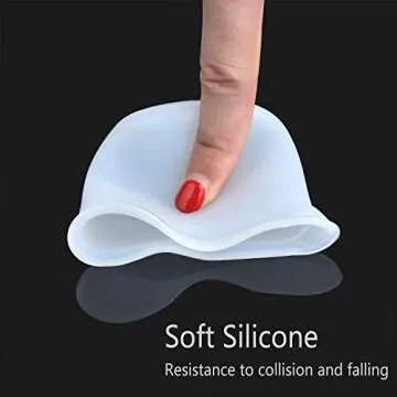 Coopay 12 Pieces 100 ml Silicone Measuring Cup DIY Resin Glue Tools Cup for Making Handmade Craft Nonstick Silicone Mixing Cups