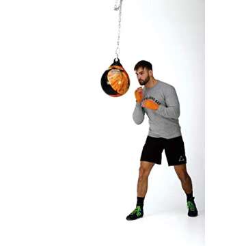 aqua training bag Heavy Bag Hanging Kit with Chain and Swivel – 3' 9" Steel Chain Holds up to 200 Lbs. — Easy Setup – Prevent Twisting and Ensure Stability During Your Workout — 2020136352