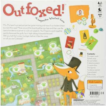 Outfoxed! Cooperative Whodunit Game for Kids