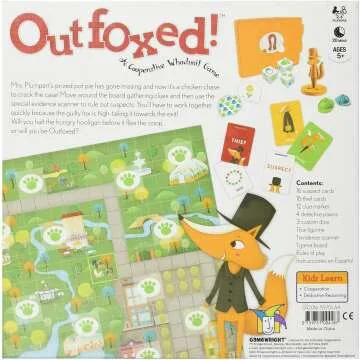Outfoxed! Cooperative Whodunit Game for Kids