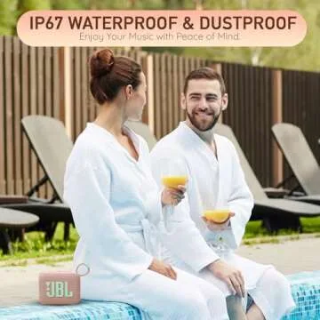 JBL Go 4 Portable Bluetooth Speaker - Waterproof & Powerful Sound