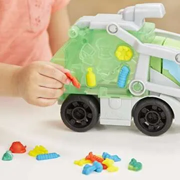 Play-Doh Garbage Truck Set with Scented Dough for Kids