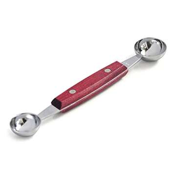 SCI Scandicrafts Stainless Steel Double Sided Melon Baller for Effortless Fruit Scooping