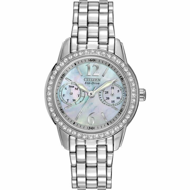 Citizen Women's Eco-Drive Crystal Watch - Elegance