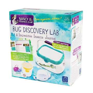 Educational Insights Nancy B's Science Club Bug Discovery Lab: Kids Outdoor Toys, Collect & Study Bugs, Includes Pit Trap & Bug Catcher, Ages 8+