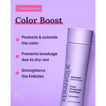 Keranique Color Treated Hair Care Trio for Volume and Strength
