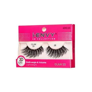 i-Envy False Eyelashes 3D Glam Collection Multi-angle & Volume Lashes