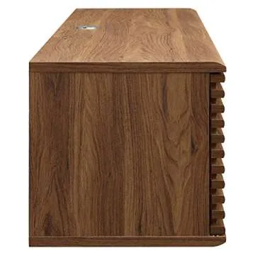 Modway Render 60" Mid-Century TV Stand for Modern Homes