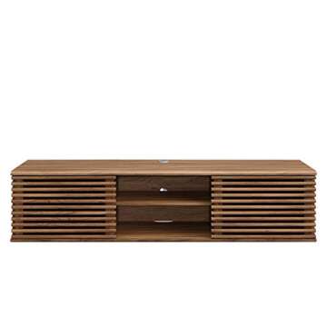 Modway Render 60" Mid-Century TV Stand for Modern Homes
