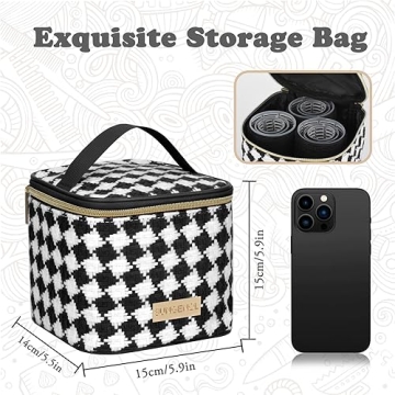 Heatless Hair Roller Set with Glamorous Curls by Sungenol