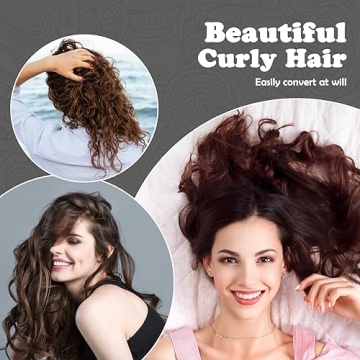 Heatless Hair Roller Set with Glamorous Curls by Sungenol