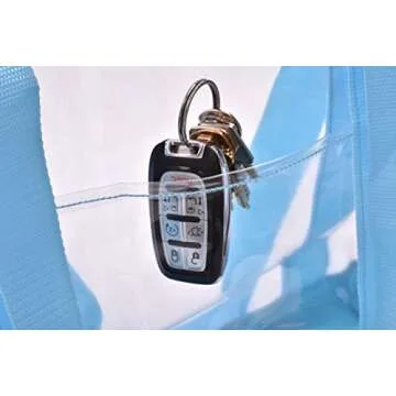 Handy Clear Tote Bag - Durable, Waterproof, Stylish