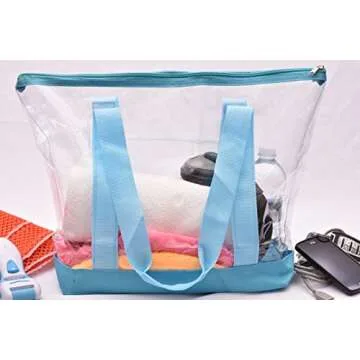 Handy Clear Tote Bag - Durable, Waterproof, Stylish
